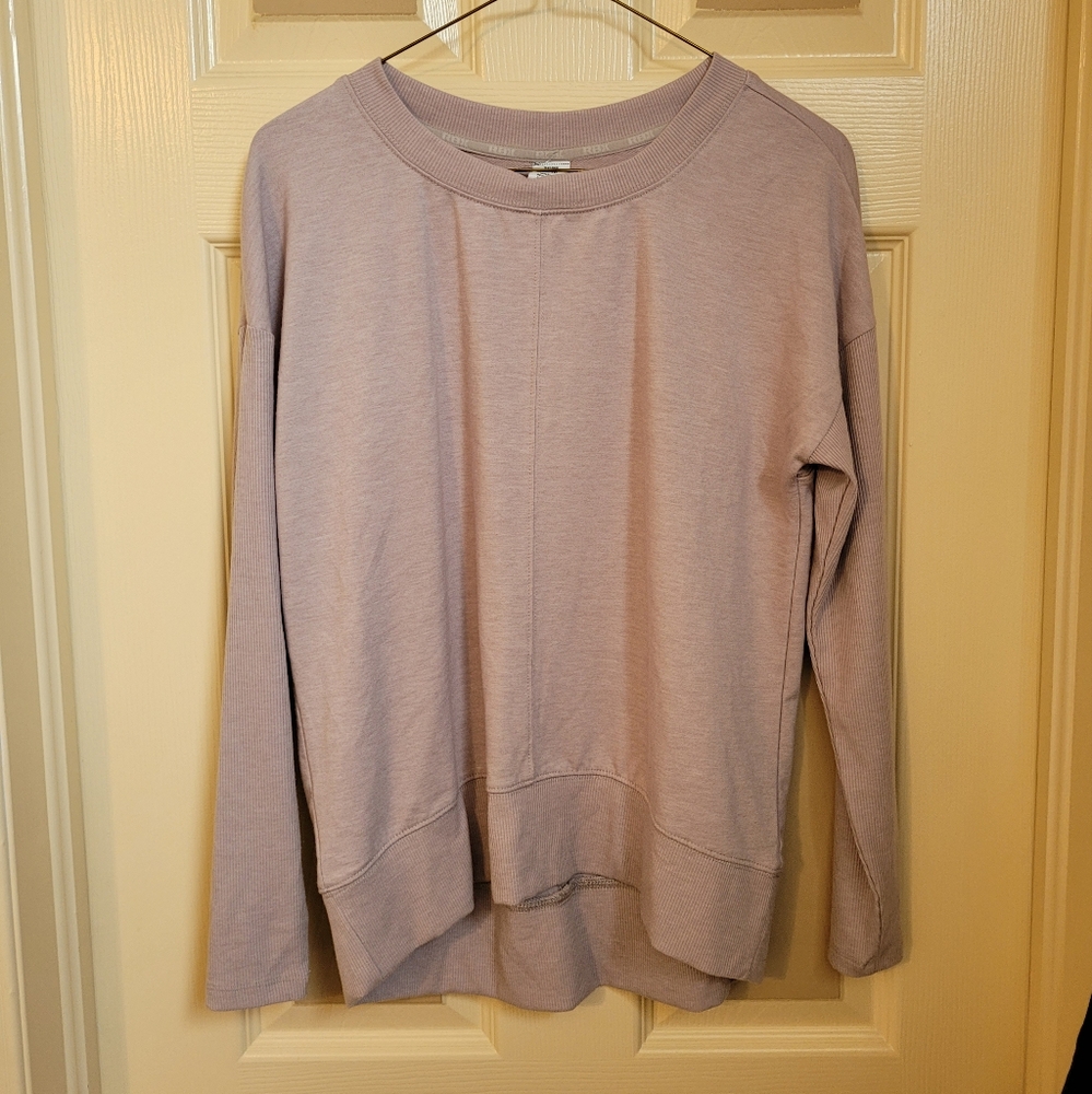 RBX Purple Long Sleeve Boxy Sweatshirt